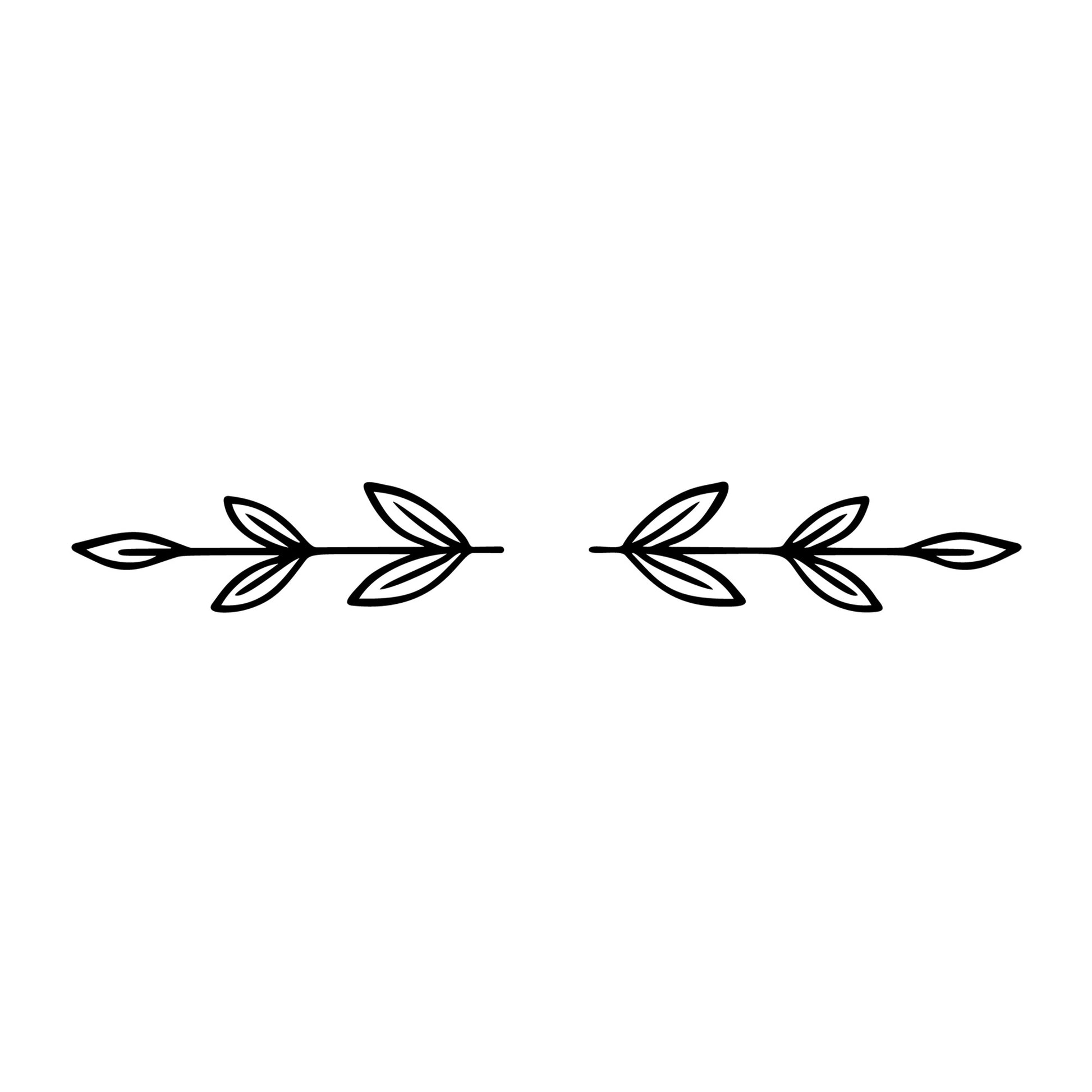 Floral Divider SVG design element for Cricut, Silhouette, laser cutting, vinyl, sublimation, and craft projects.