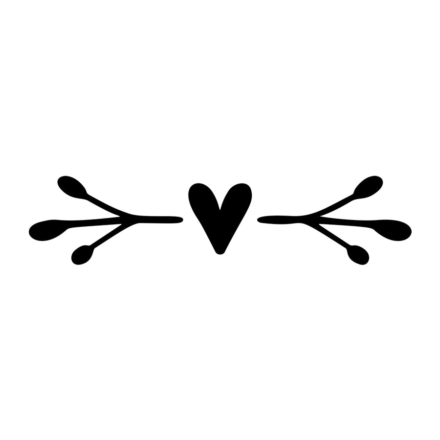 Floral Divider SVG design element for Cricut, Silhouette, laser cutting, vinyl, sublimation, and craft projects.