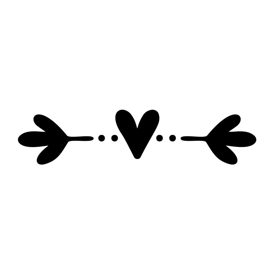 Floral Divider SVG design element for Cricut, Silhouette, laser cutting, vinyl, sublimation, and craft projects.