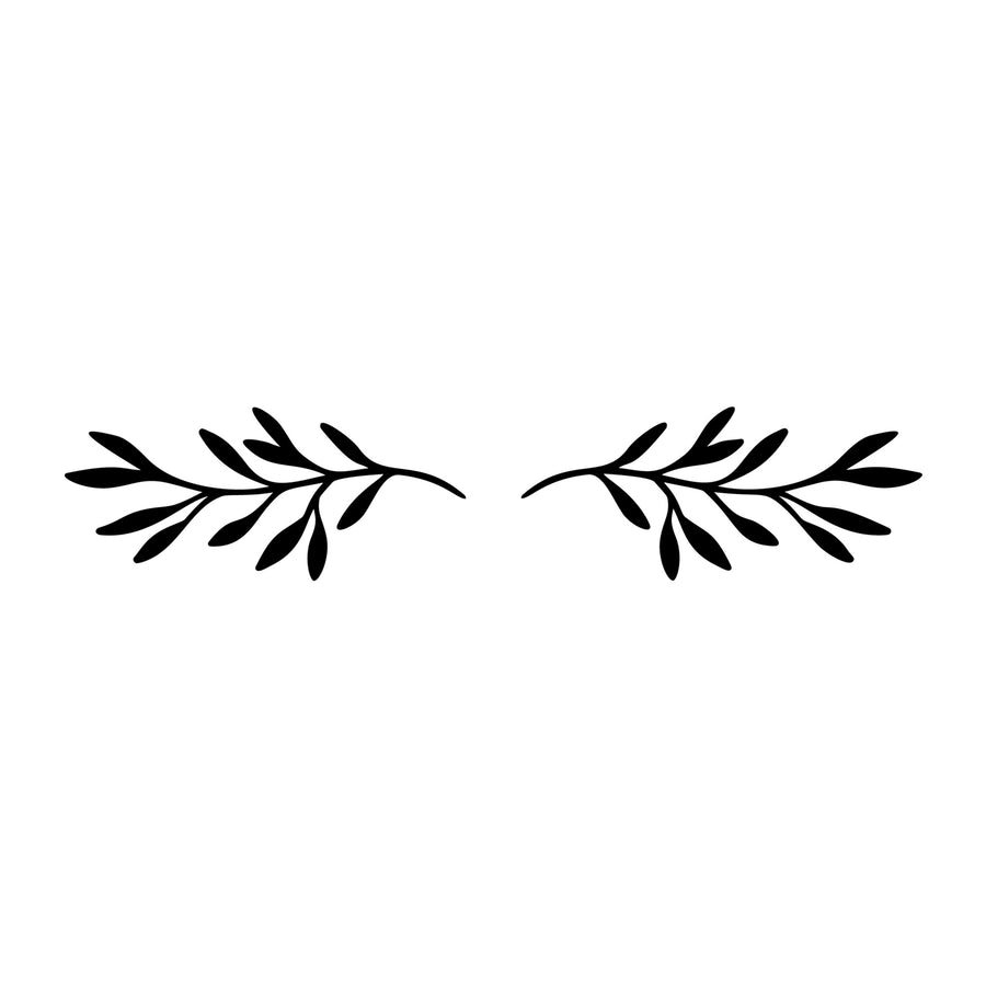 Floral Divider SVG design element for Cricut, Silhouette, laser cutting, vinyl, sublimation, and craft projects.