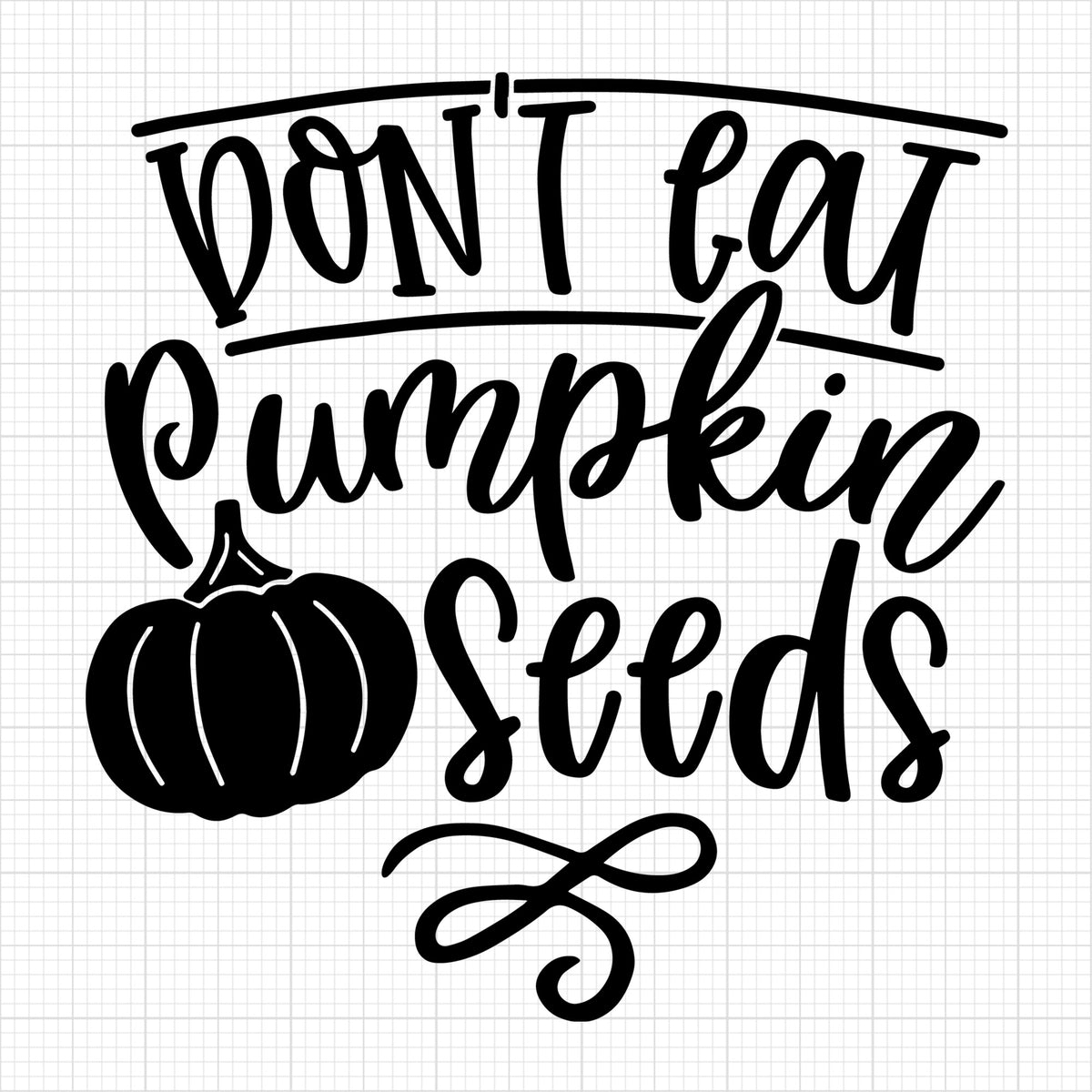 Dont eat pumpkin seeds