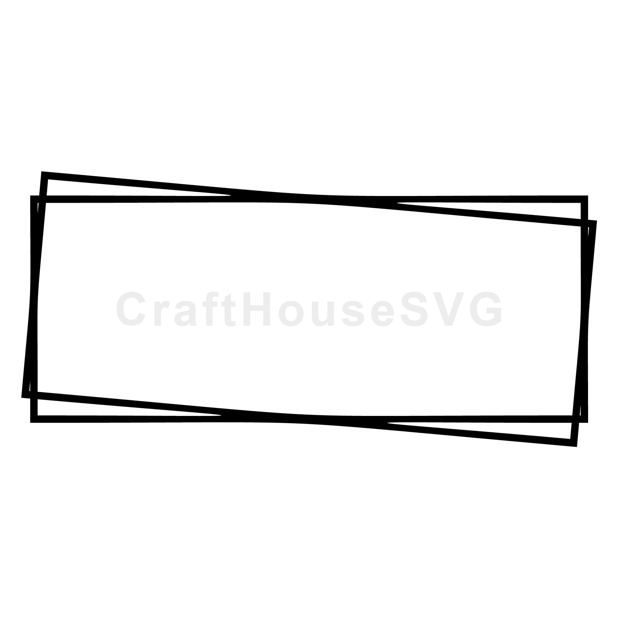 Double Rectangle SVG Frame