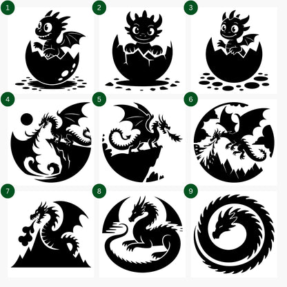 Dragon SVG Bundle