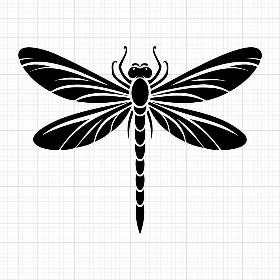 Dragonfly Silhouette 1