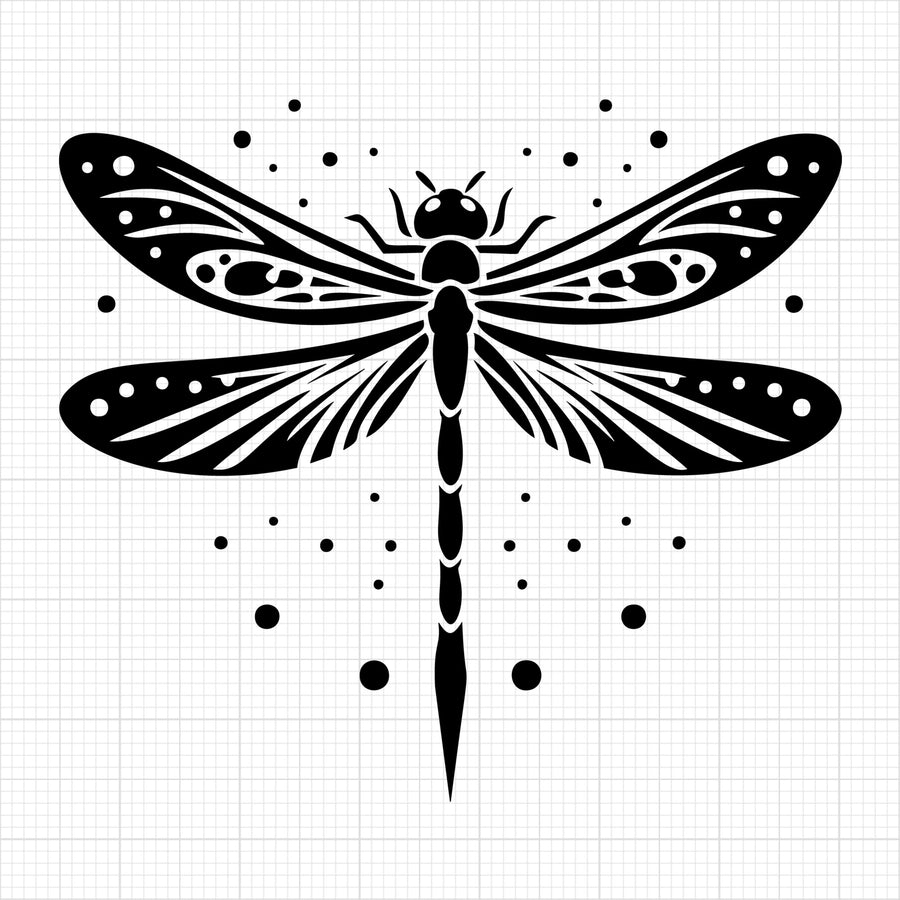 Dragonfly Silhouette 18