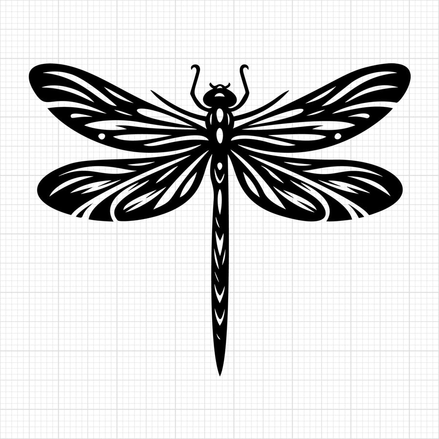 Dragonfly Silhouette 2