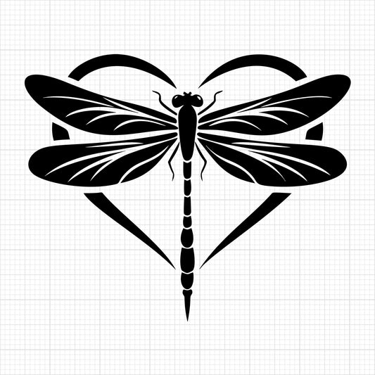 Dragonfly Silhouette 36
