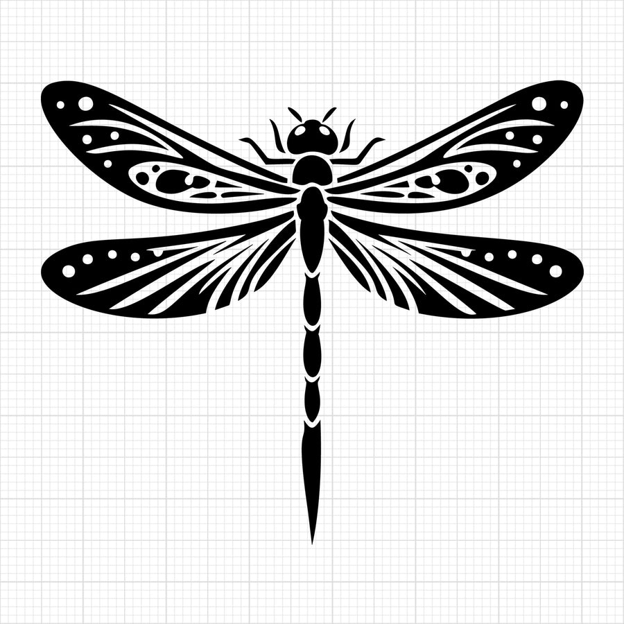 Dragonfly Silhouette 4