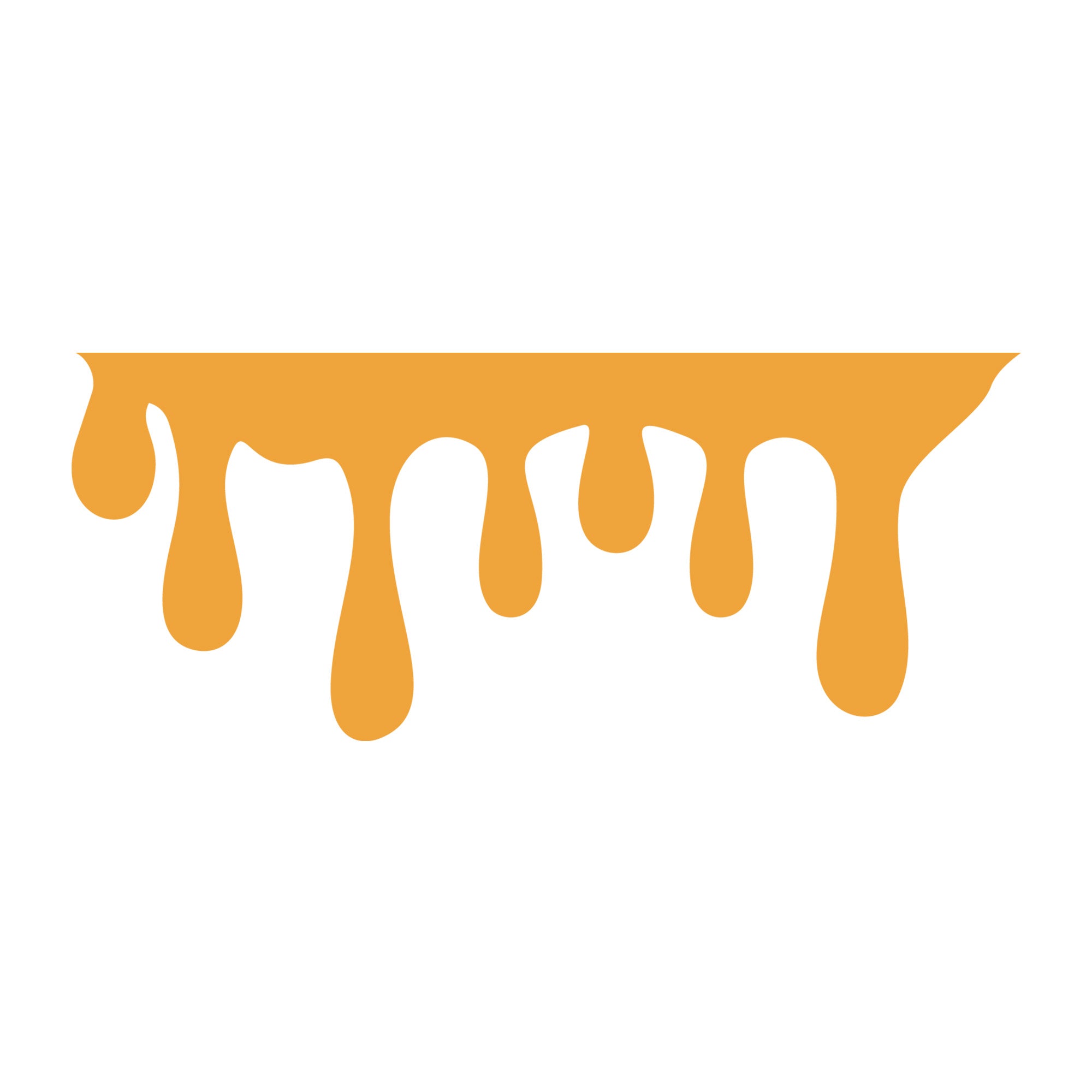 Dripping Honey SVG design for Cricut, Silhouette, laser cutting, vinyl, sublimation, and bee craft projects.