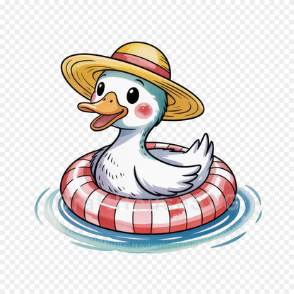 Cute Summer Animals Clipart Bundle