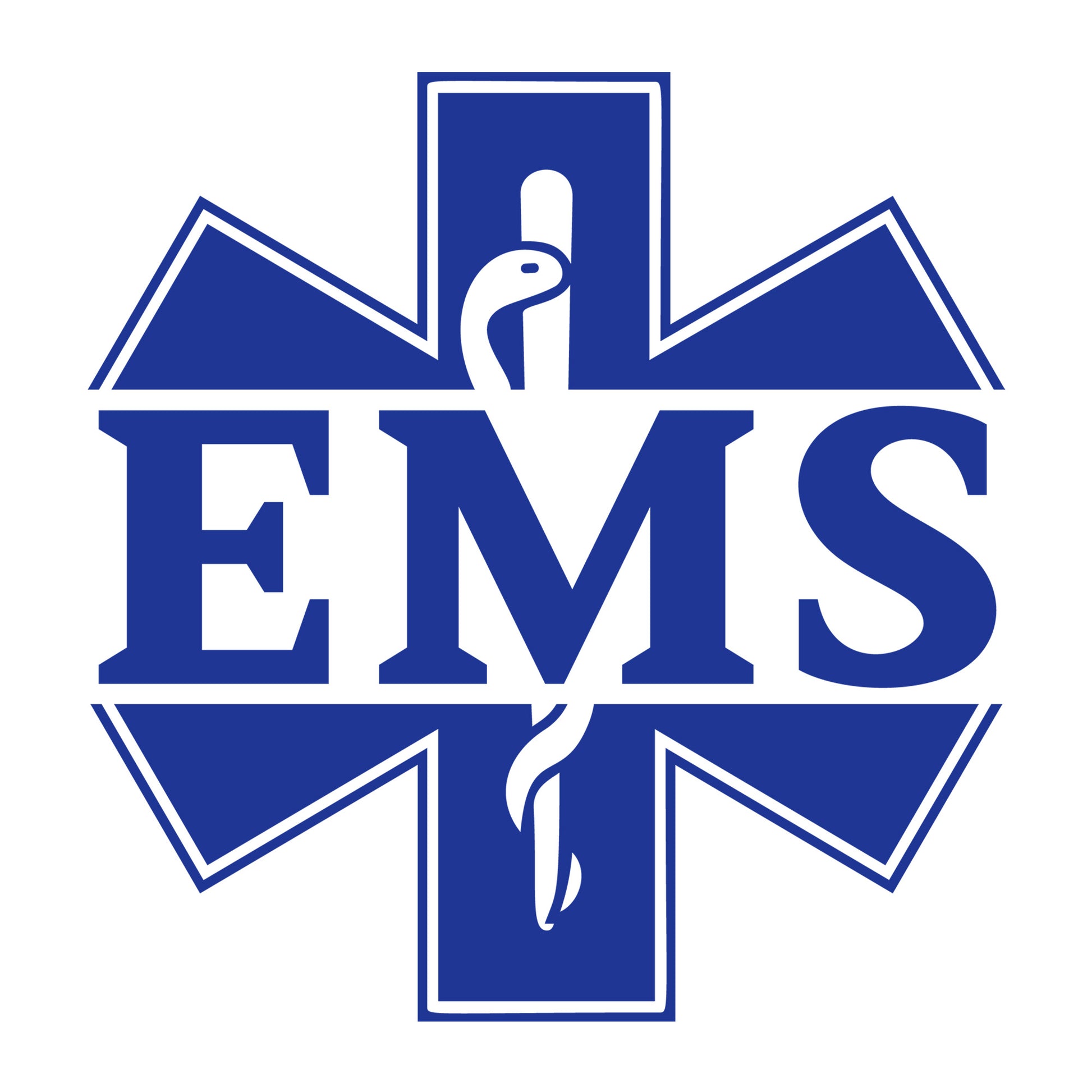 EMS Star Of Life SVG design for Cricut, Silhouette, laser cutting, vinyl, sublimation, and paramedic craft projects.