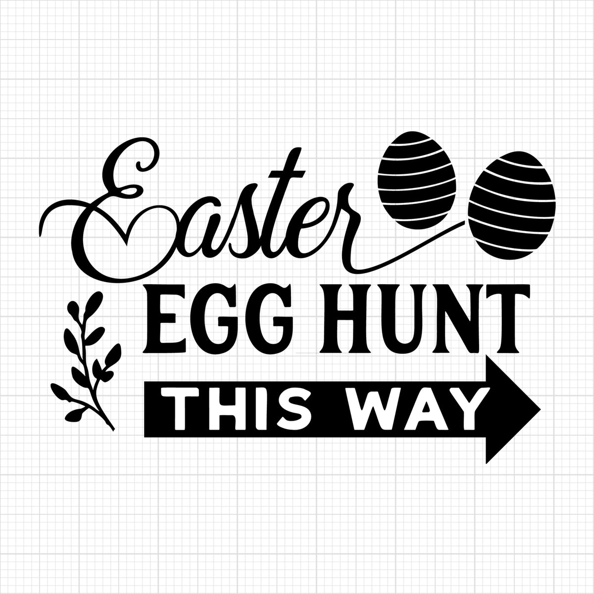 Easter Egg Hunt This Way