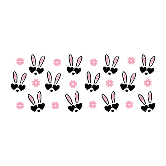 Easter Glass Can Wrap SVG design for Cricut, Silhouette, laser cutting, vinyl, sublimation, and craft projects.