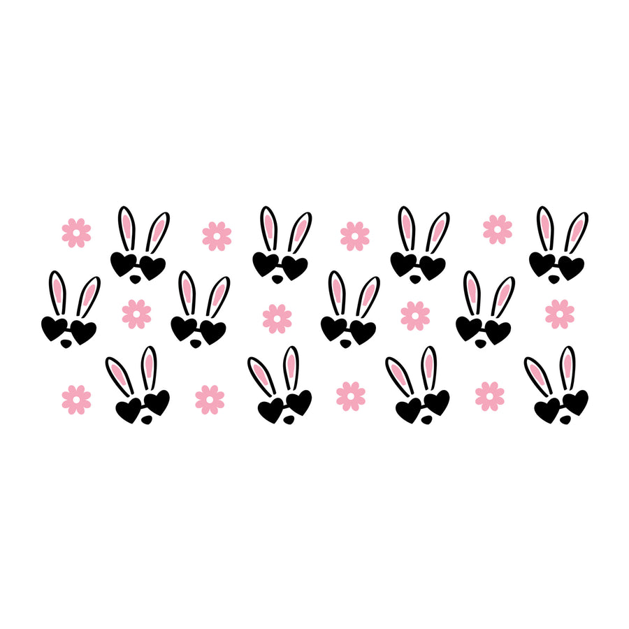 Easter Glass Can Wrap SVG design for Cricut, Silhouette, laser cutting, vinyl, sublimation, and craft projects.