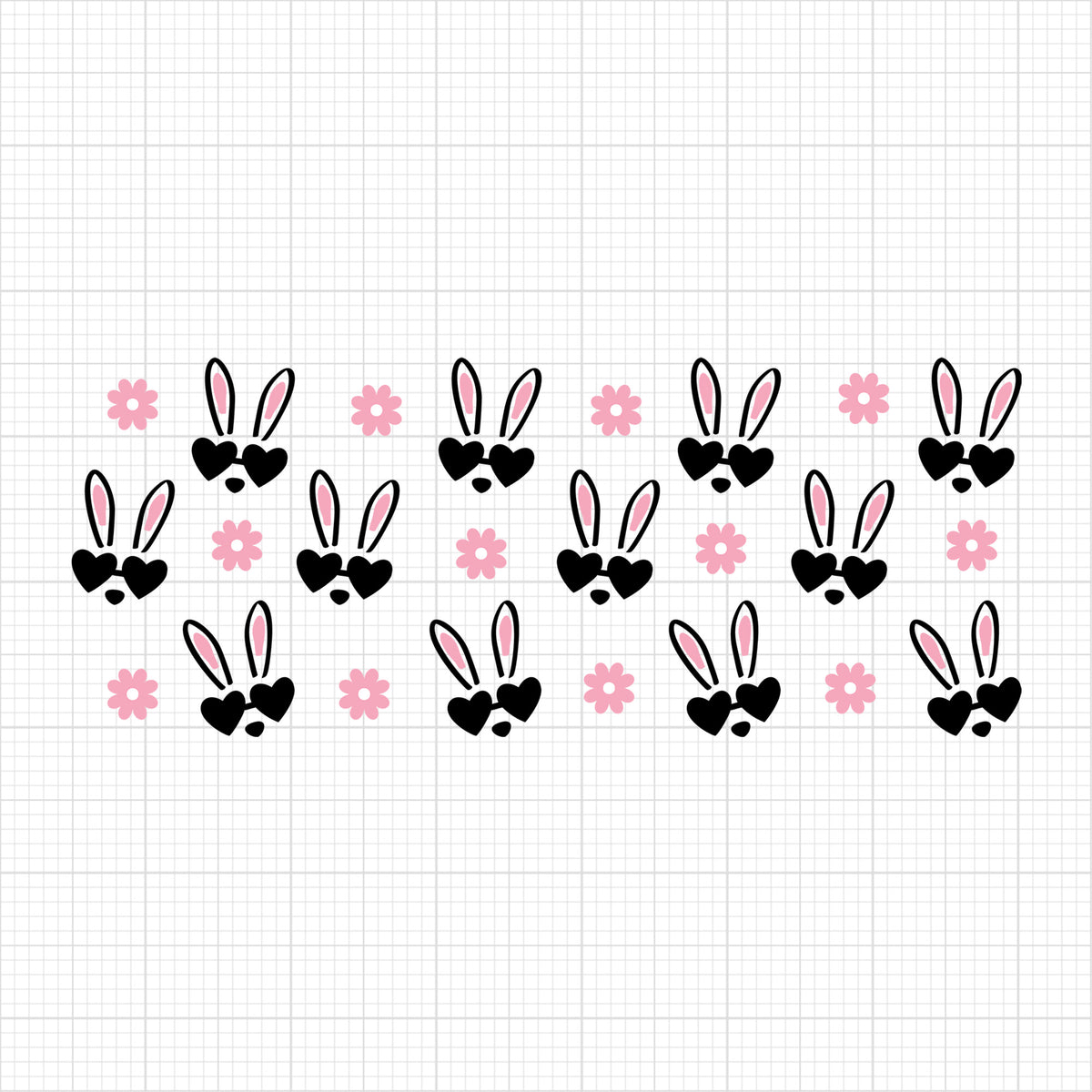 Easter Glass Can Wrap 4