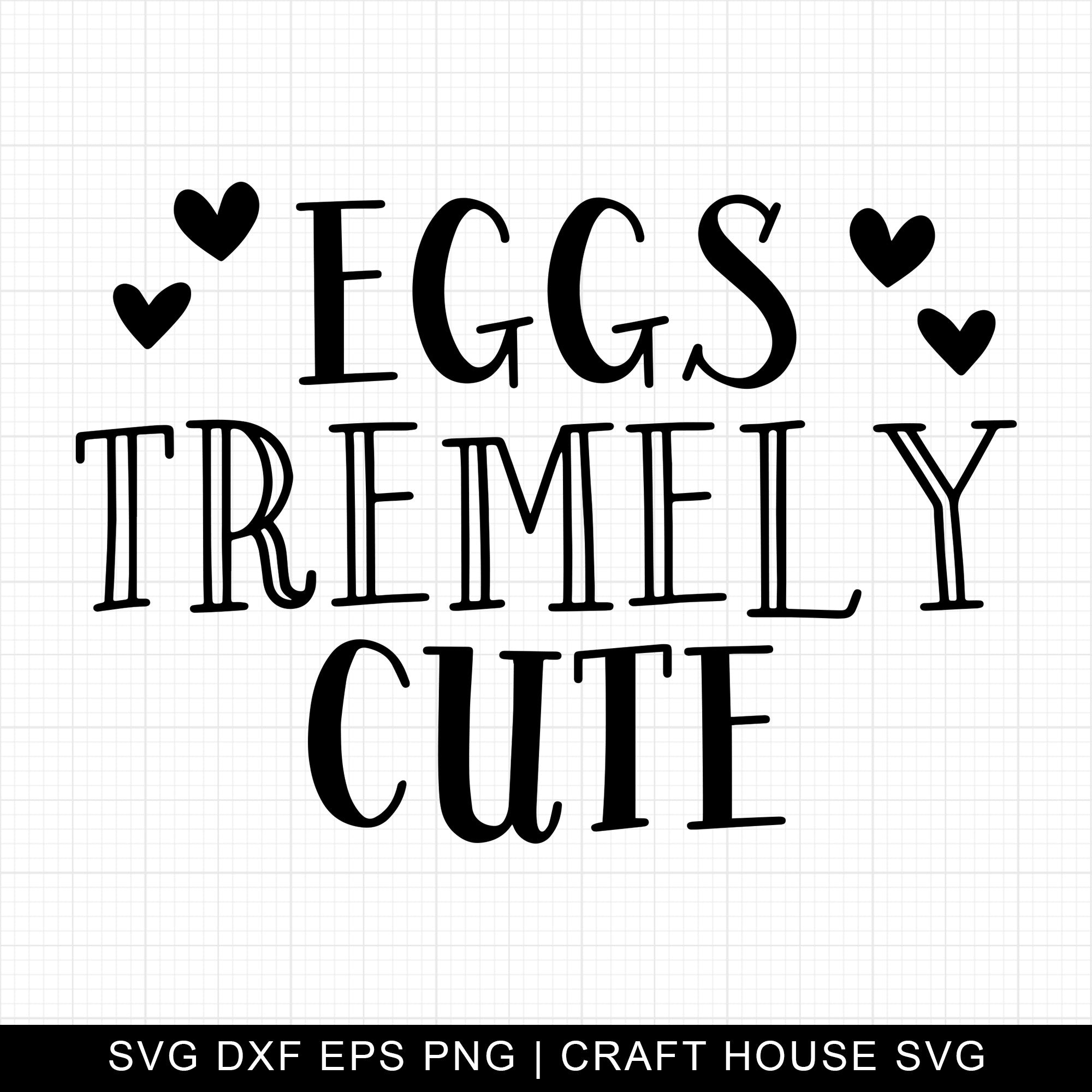 Eggstremely Cute SVG | M9F4