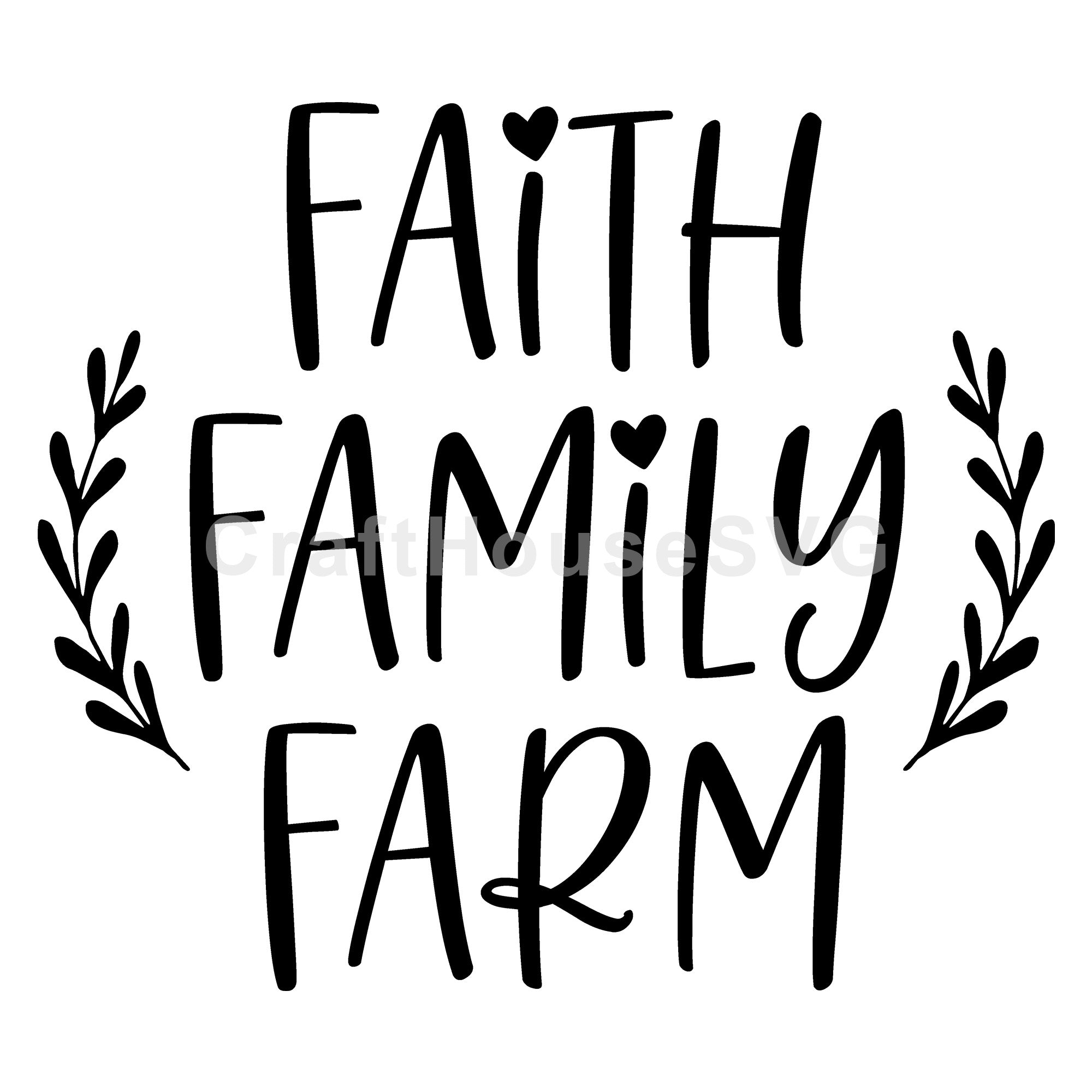 Faith family farm SVG