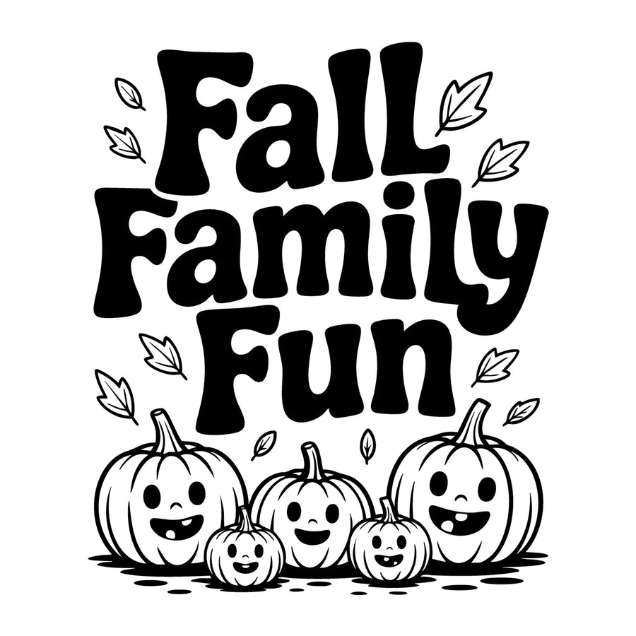 Fall Family Fun SVG