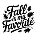 Fall Is My Favorite SVG