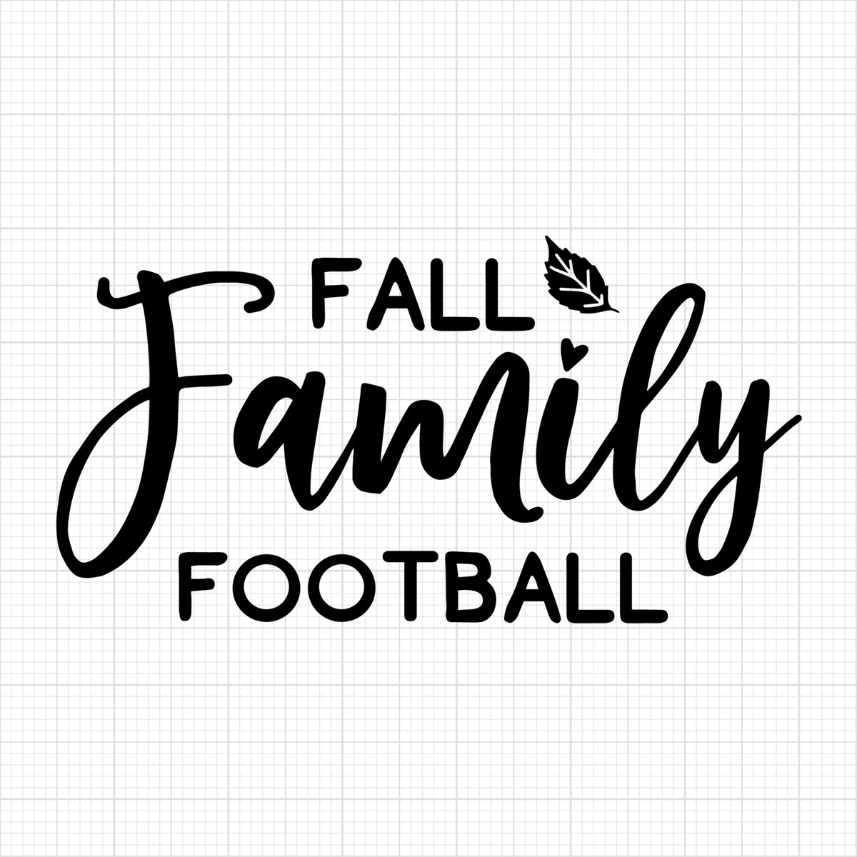 Fall family football