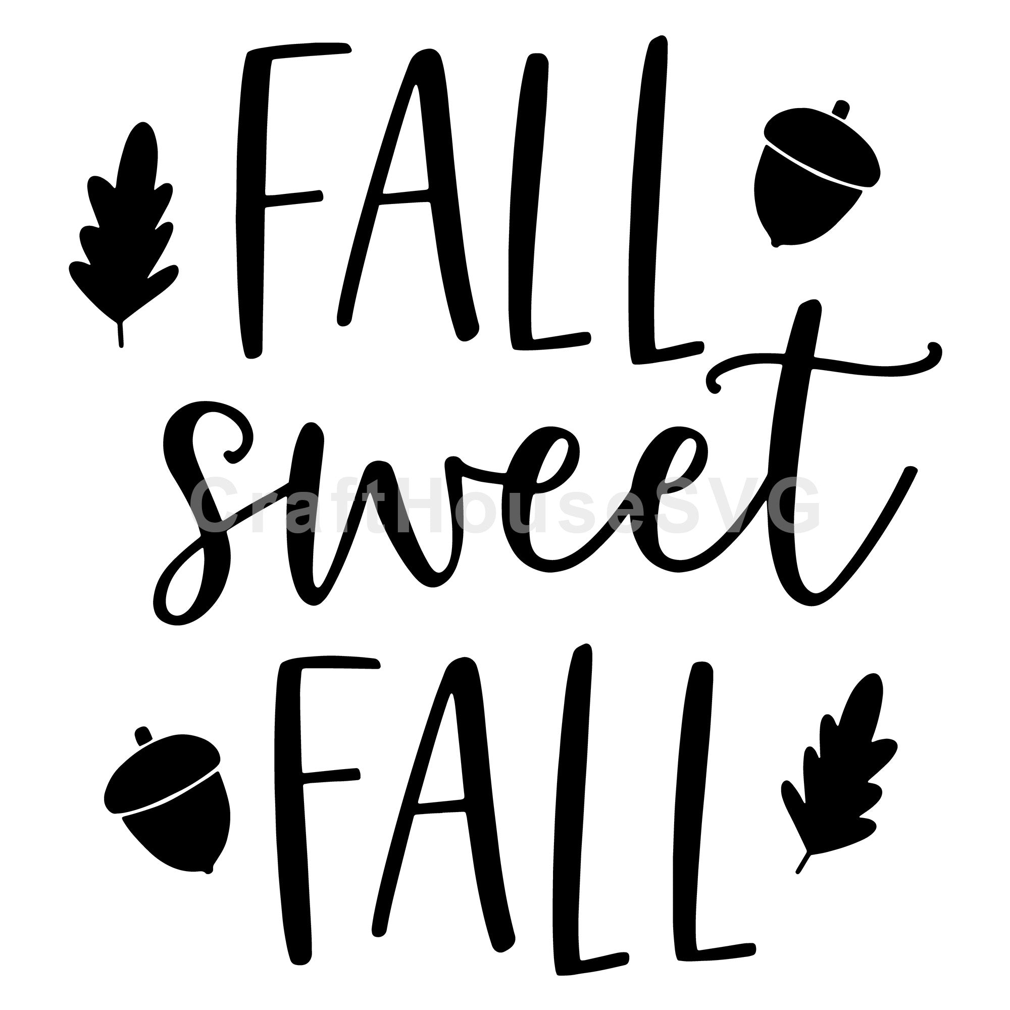 Fall sweet fall SVG