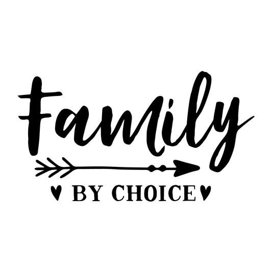 Family By Choice SVG