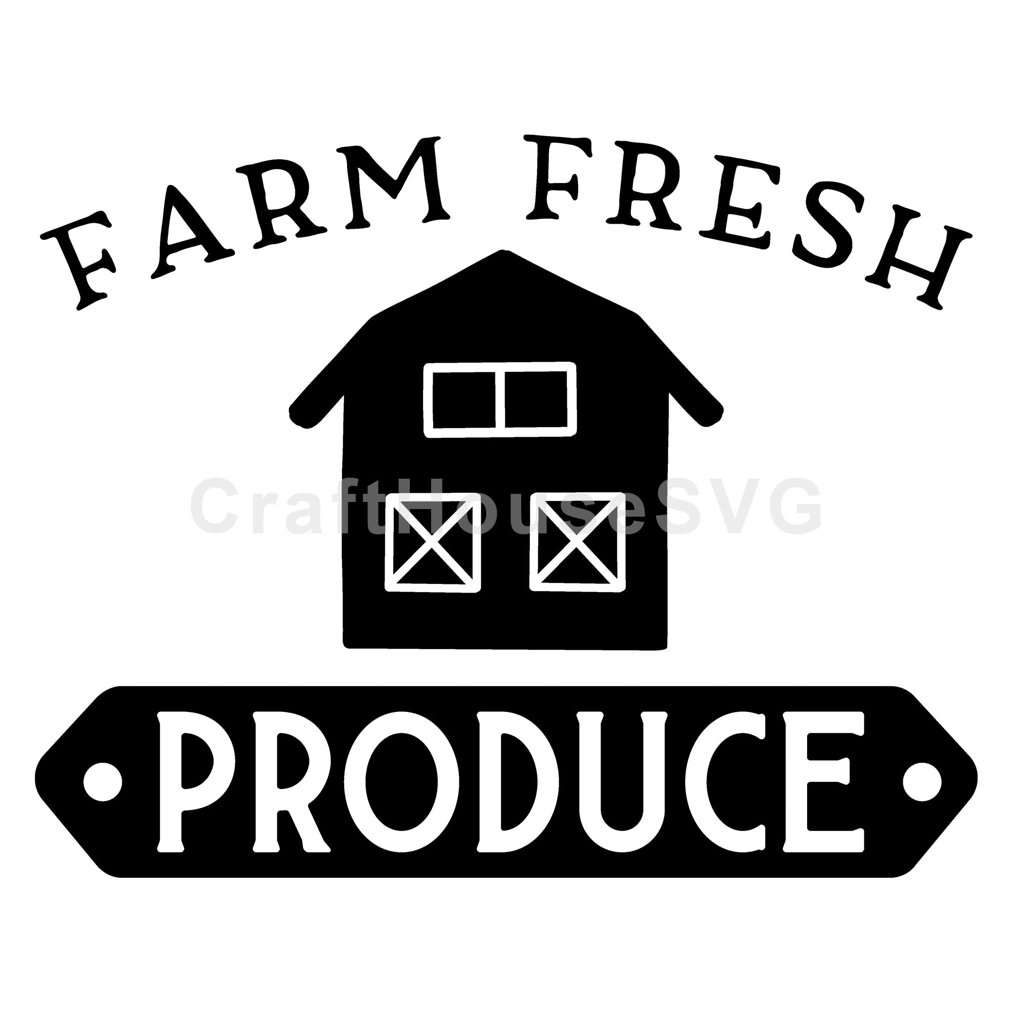 Farm Fresh Produce SVG