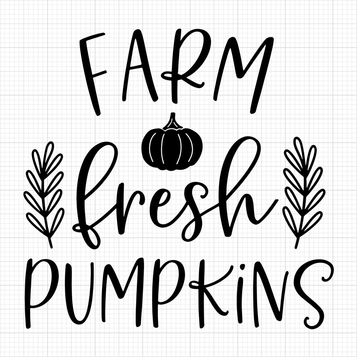 Farm fresh pumpkins