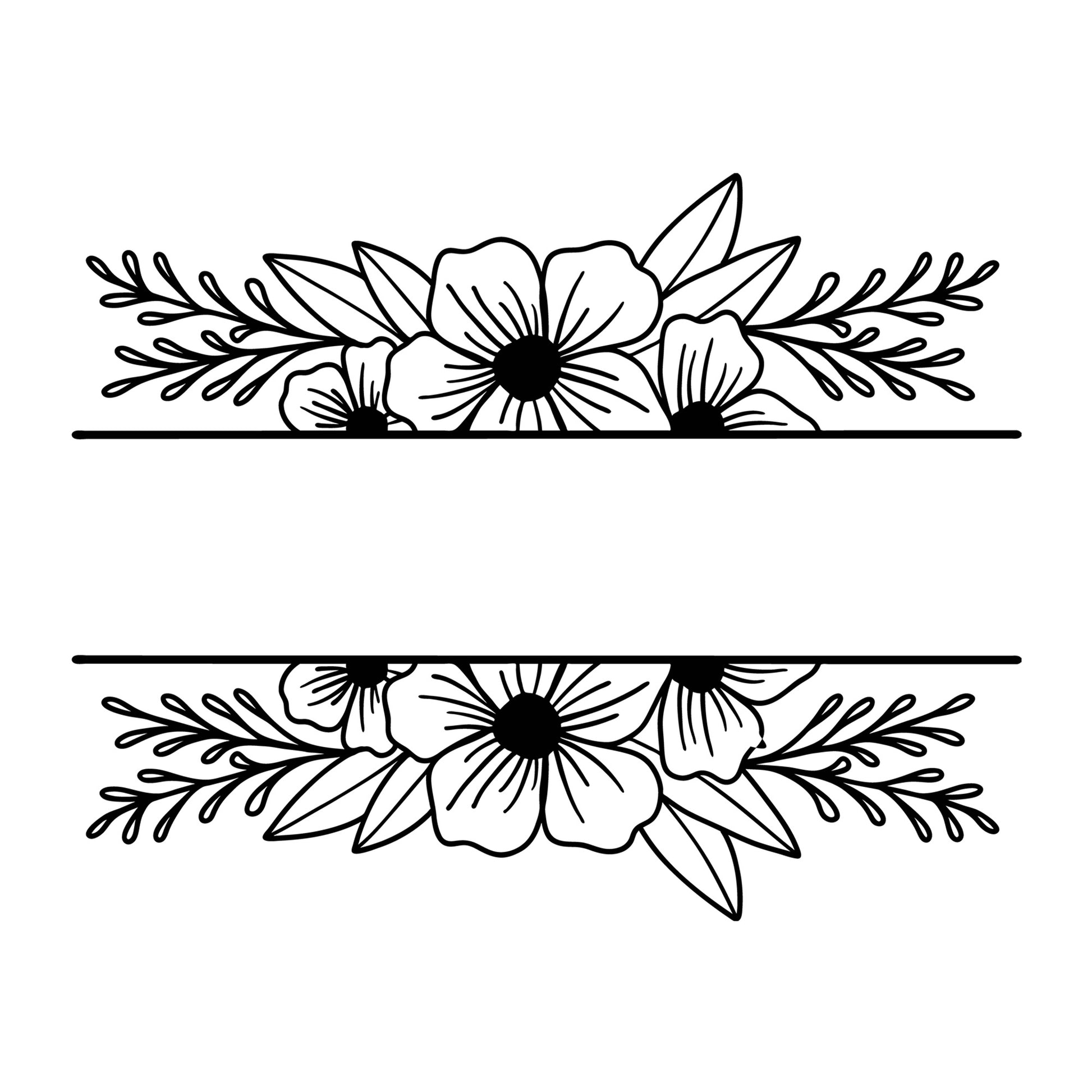 Farmhouse Monogram SVG design for Cricut, Silhouette, laser cutting, vinyl, sublimation, farmhouse signs, monogram projects, decals, and DIY craft projects.
