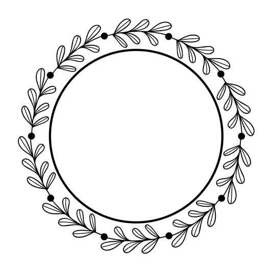 Farmhouse Monogram SVG design for Cricut, Silhouette, laser cutting, vinyl, sublimation, farmhouse signs, monogram projects, decals, and DIY craft projects.