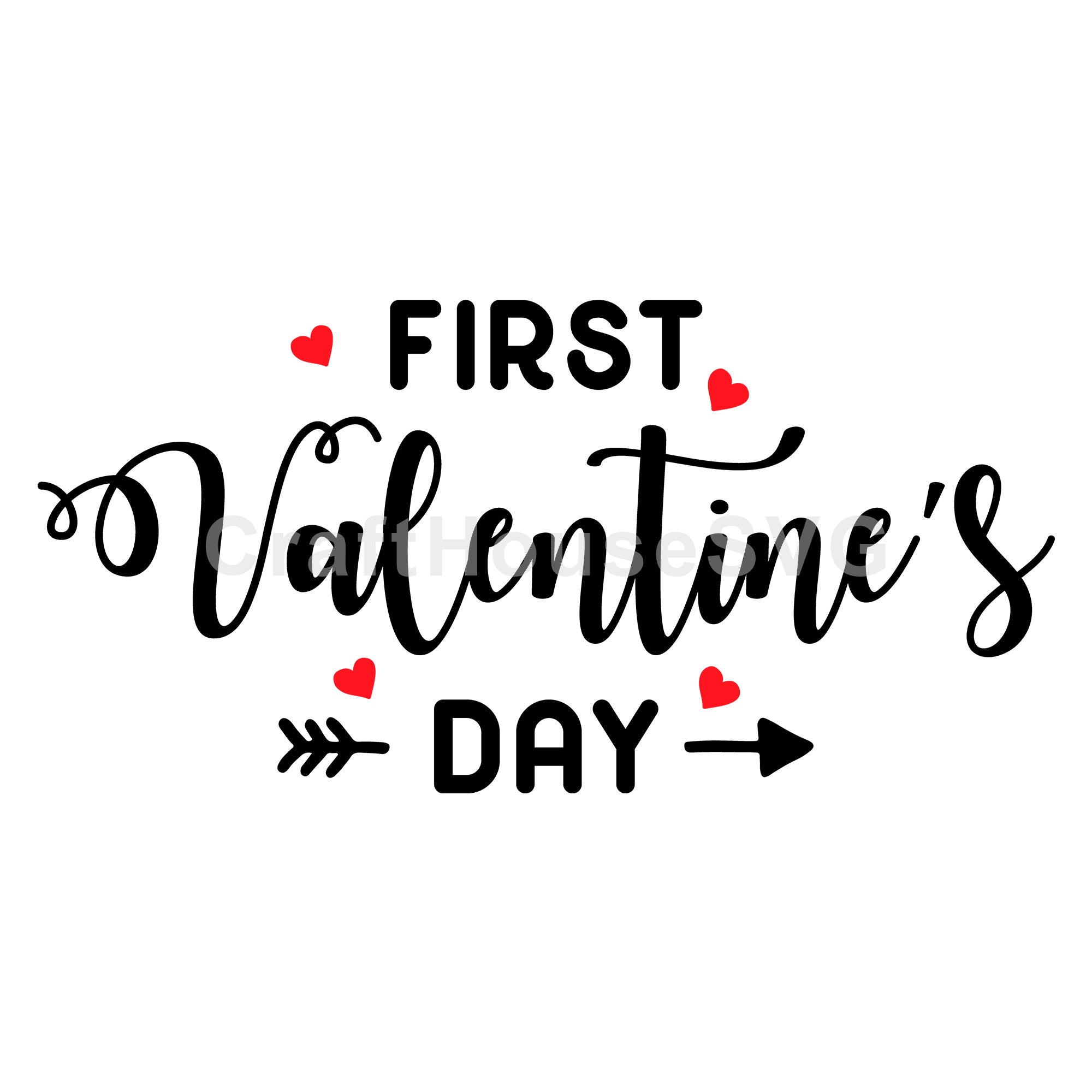 First Valentines Day SVG | M43F12