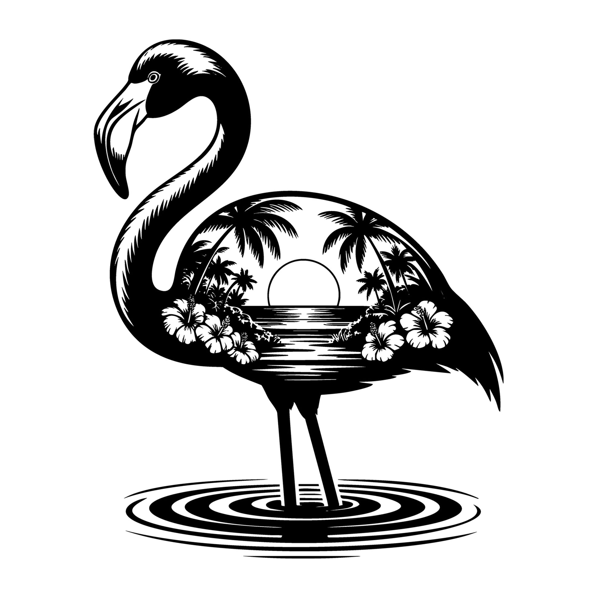 Flamingo SVG