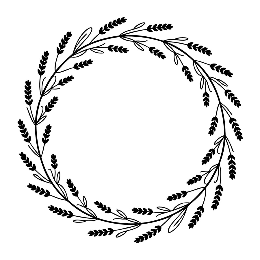 Floral Frame SVG