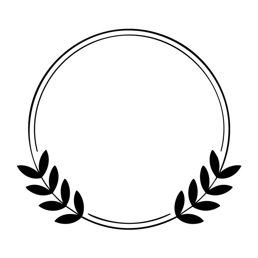 Floral Frame SVG