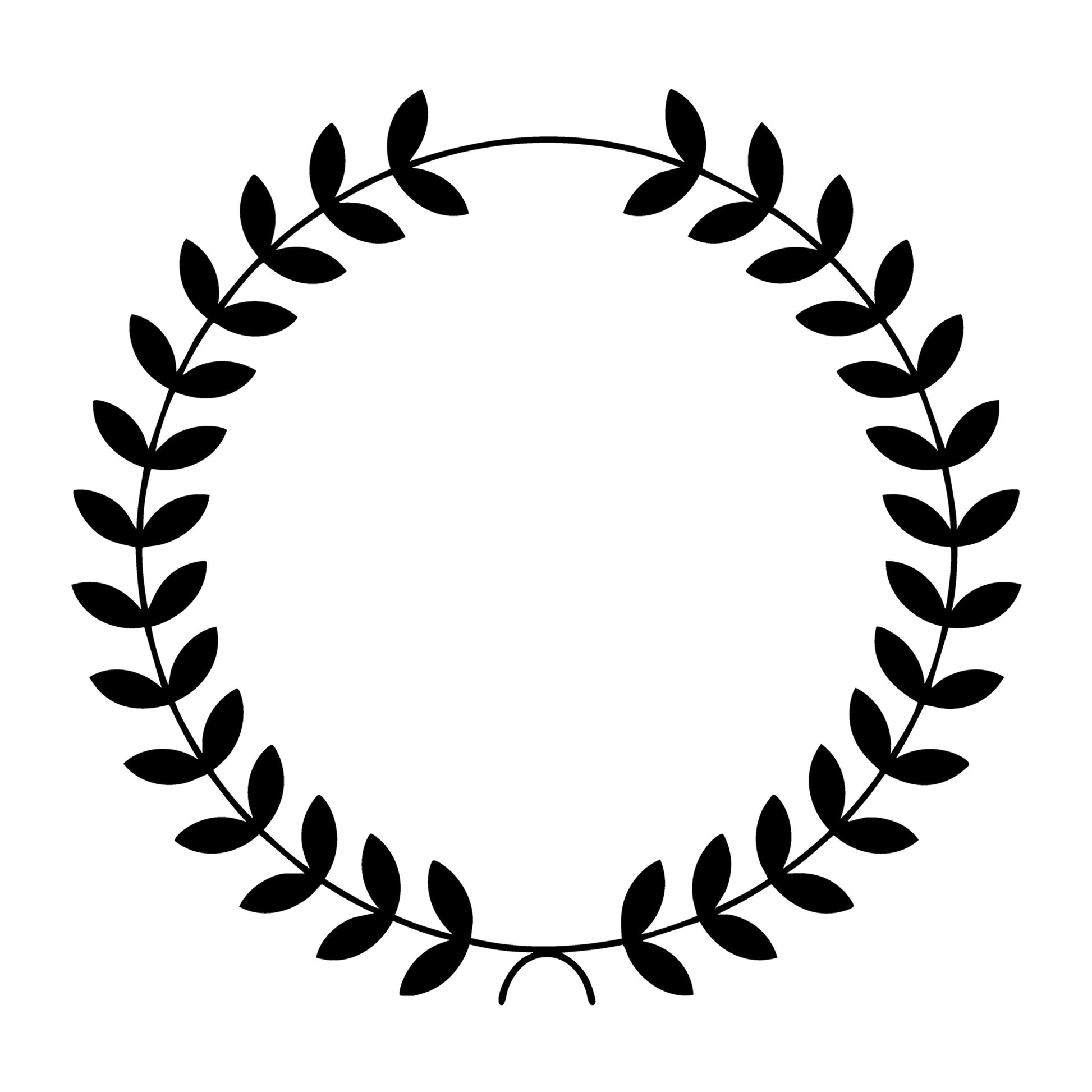 Floral Frame SVG