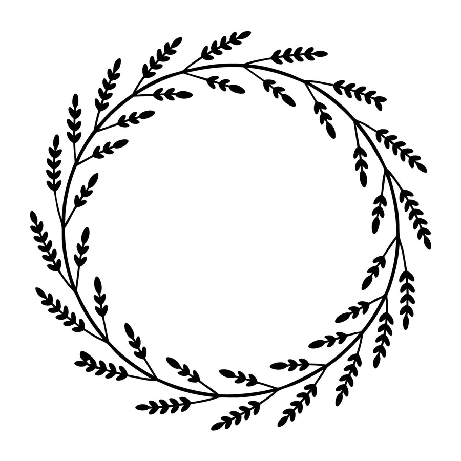 Floral Frame SVG