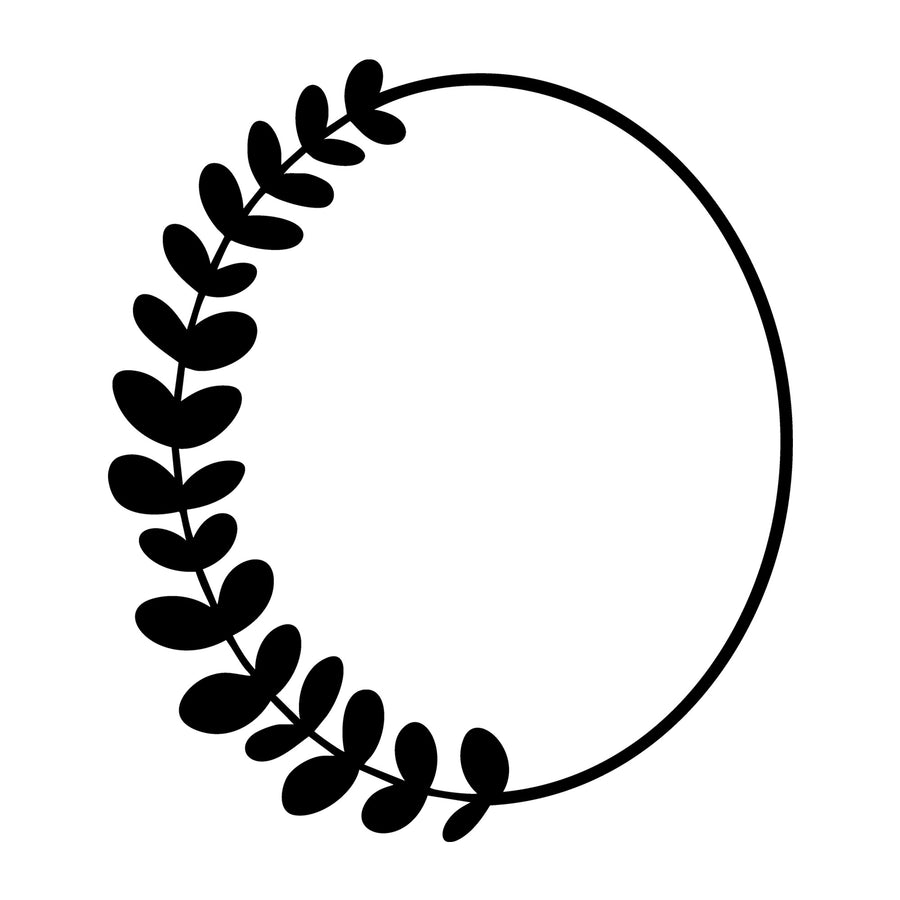 Floral Frame SVG