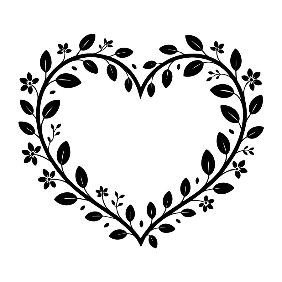Floral Frame SVG