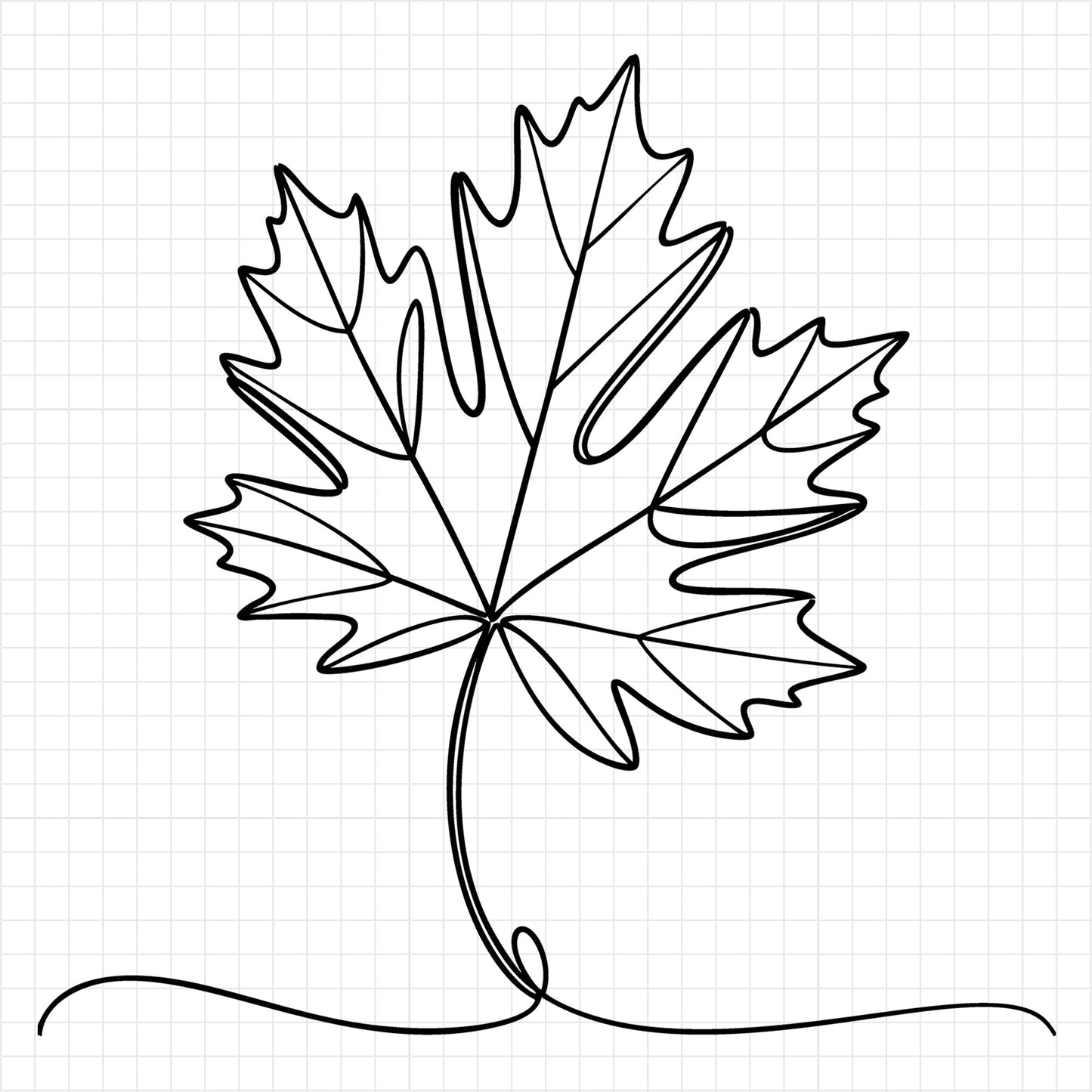 Floral Line Art SVG Bundle