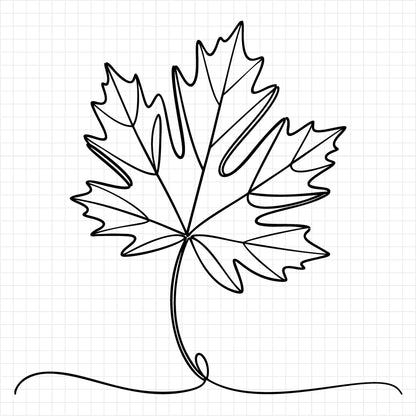 Floral Line Art SVG Bundle