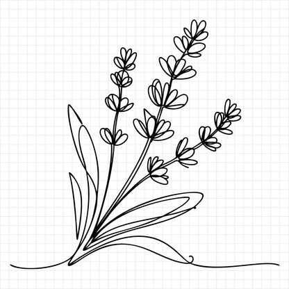 Floral Line Art SVG Bundle