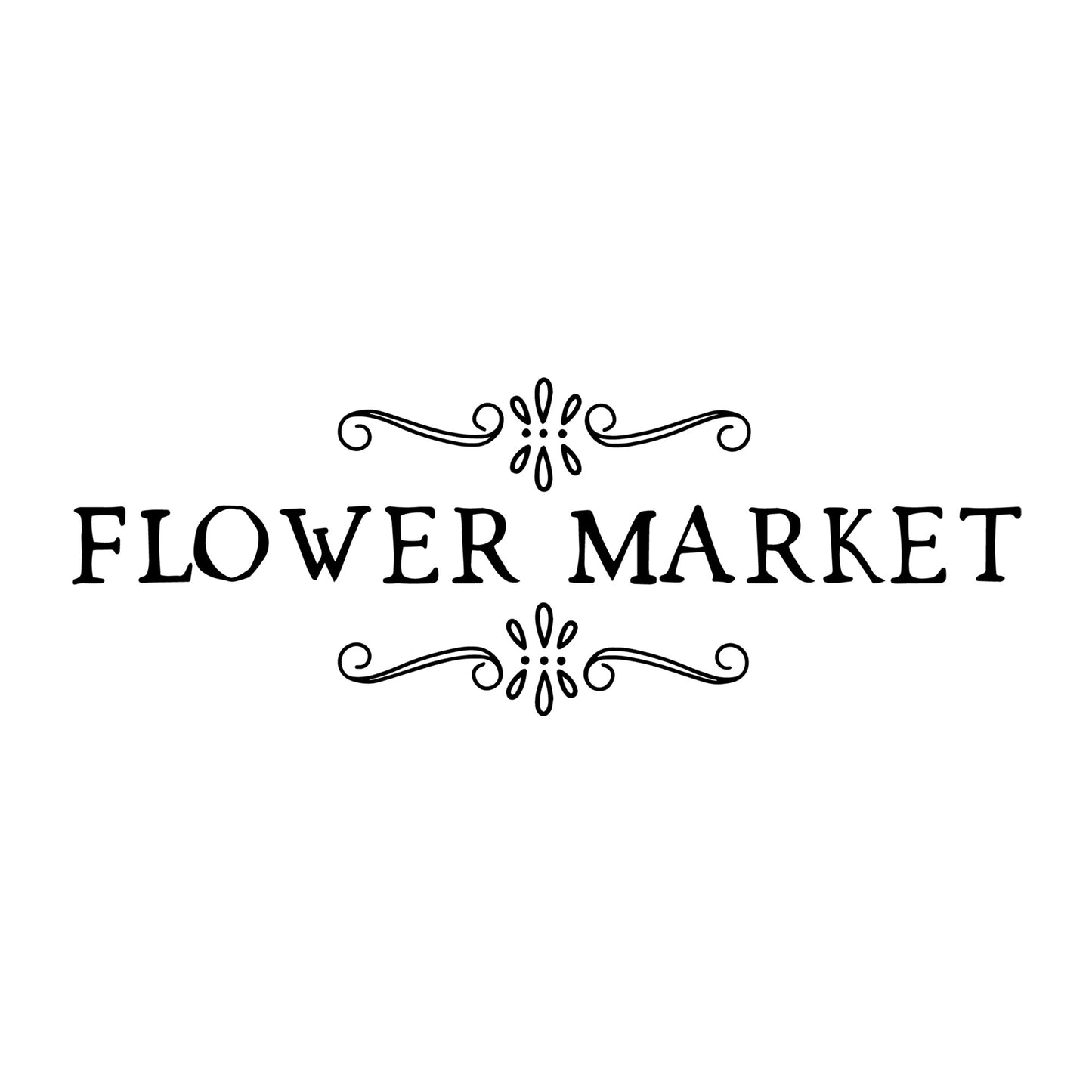 Flower Market SVG