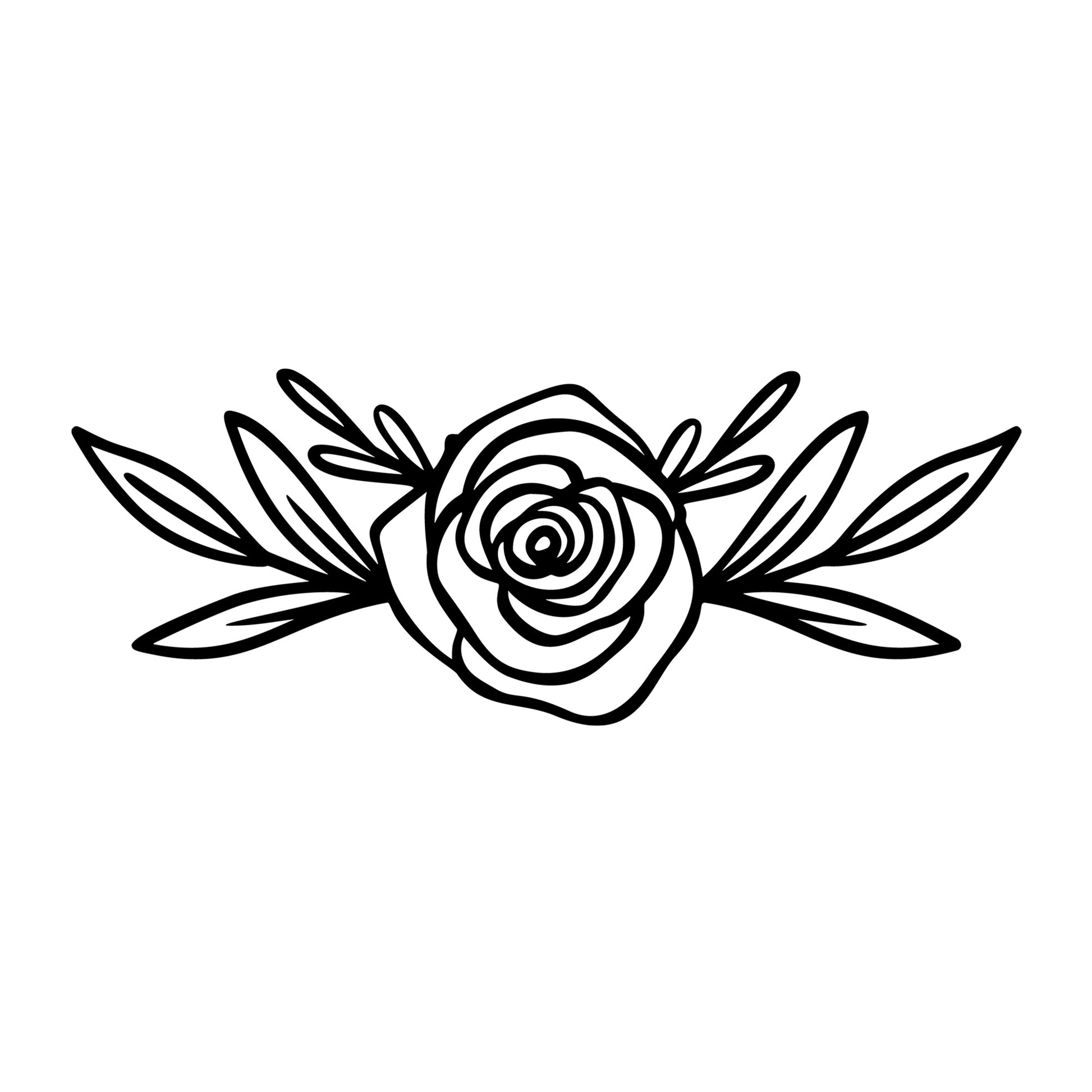 Flowers SVG design for Cricut, Silhouette, laser cutting, vinyl, sublimation, floral crafts, and DIY projects.