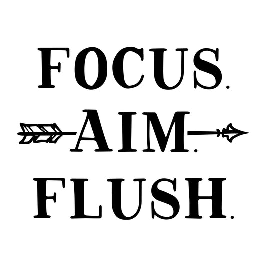 Focus aim flush SVG
