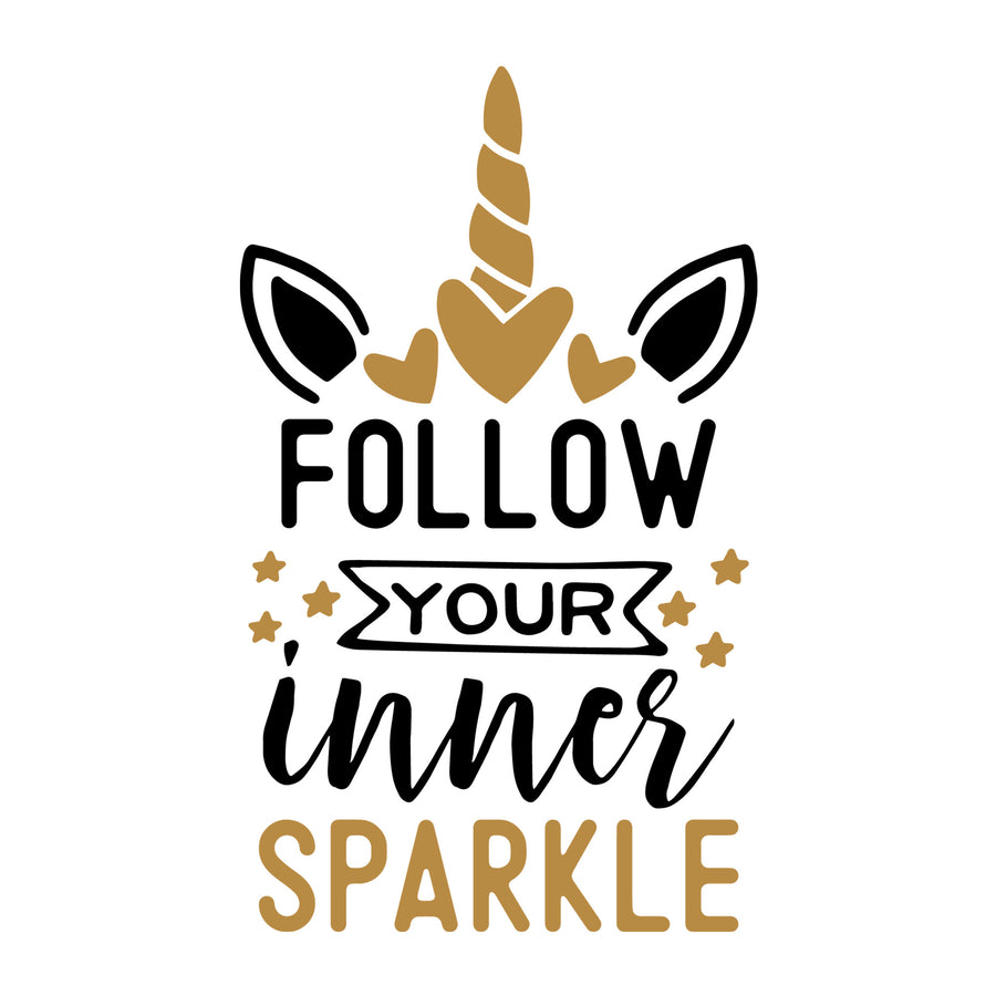 Follow your inner sparkle SVG