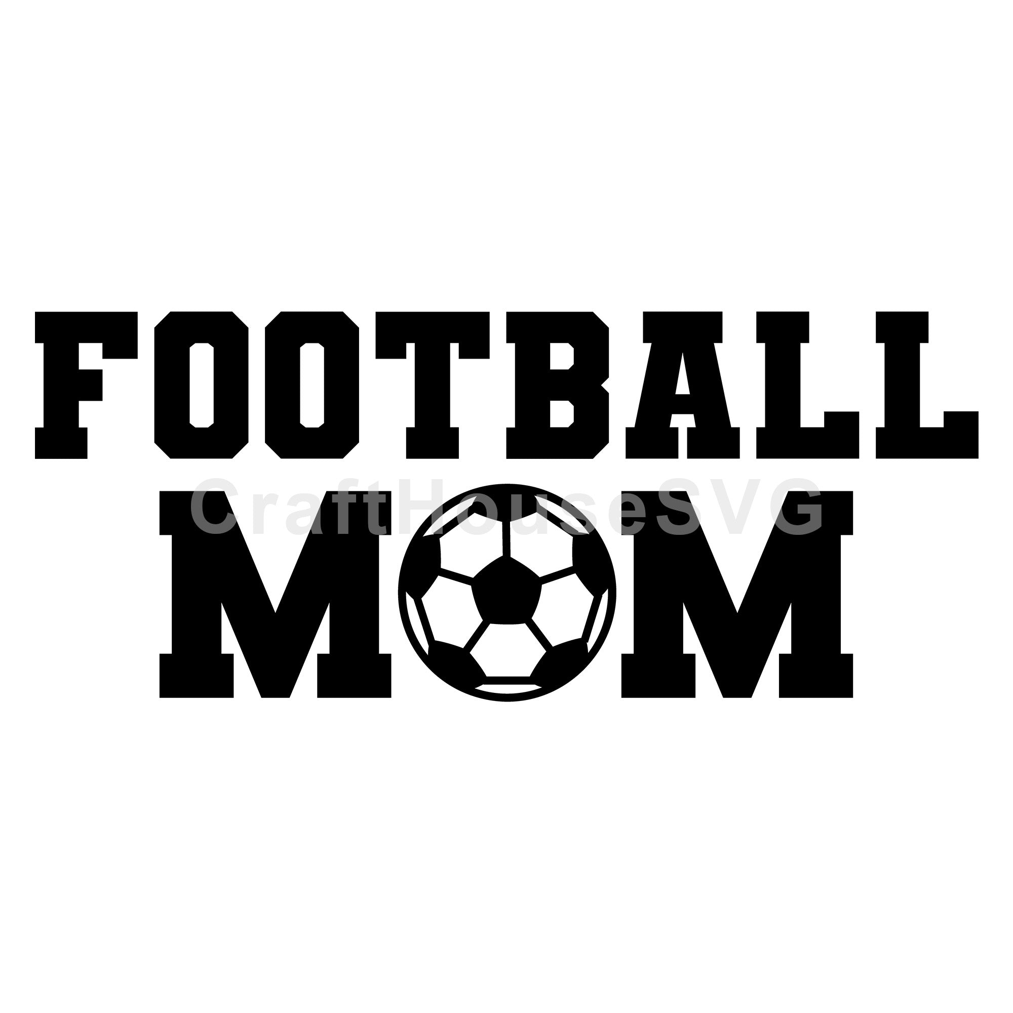 Football Mum SVG