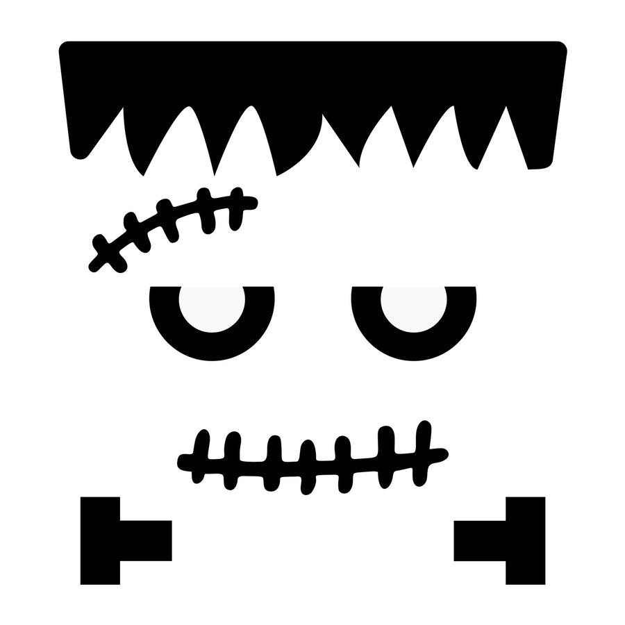 Frankenstein SVG design for Cricut, Silhouette, laser cutting, vinyl, sublimation, and Halloween craft projects.