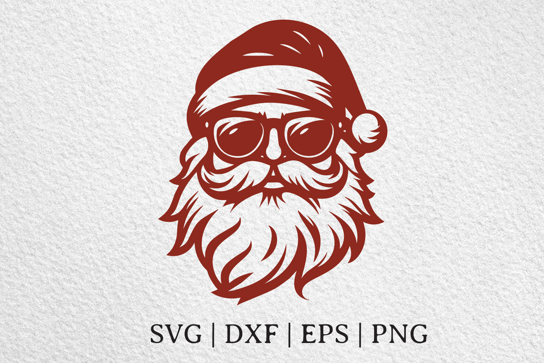 FREE Santa SVG Vintage Christmas Cut Files