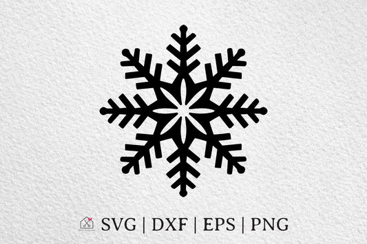 FREE Snowflake SVG Christmas Winter Cut Files