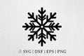 FREE Snowflake SVG Christmas Winter Cut Files